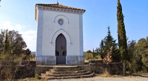 PORTADA DEL PESSEBRE 2023. ERMITA DEL SAGRAT COR (Sant Ferriol de Besalú)